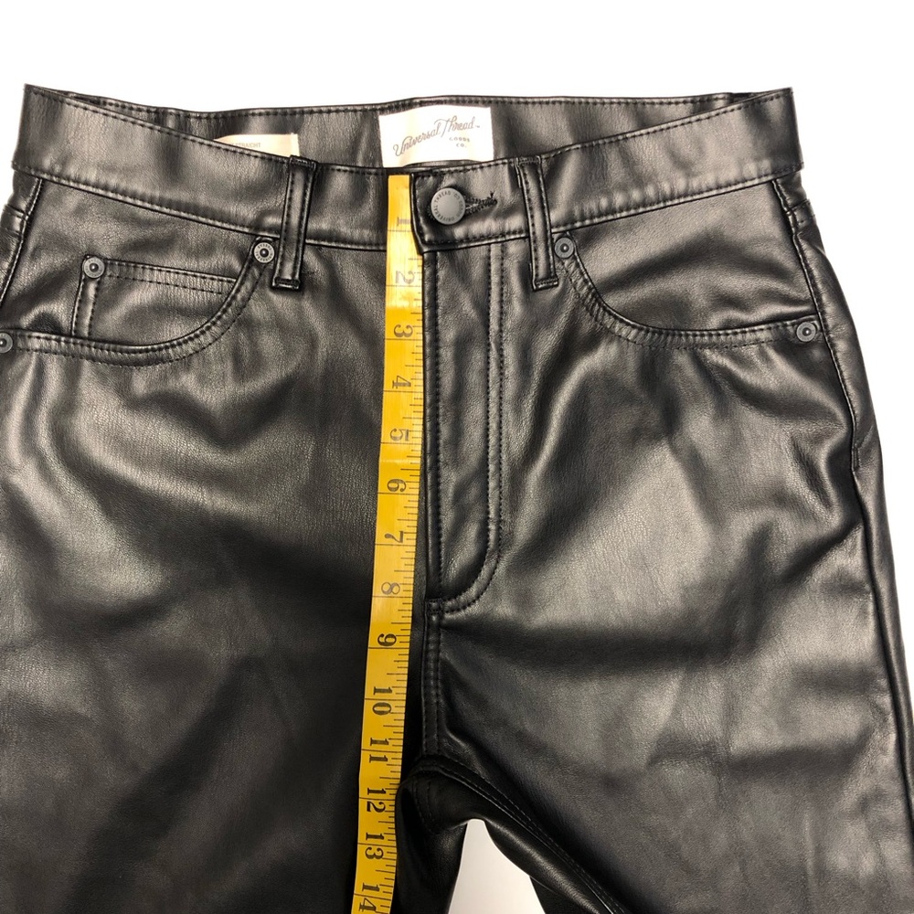 Universal Thread Highest Straight Faux Leather Pa… - image 4